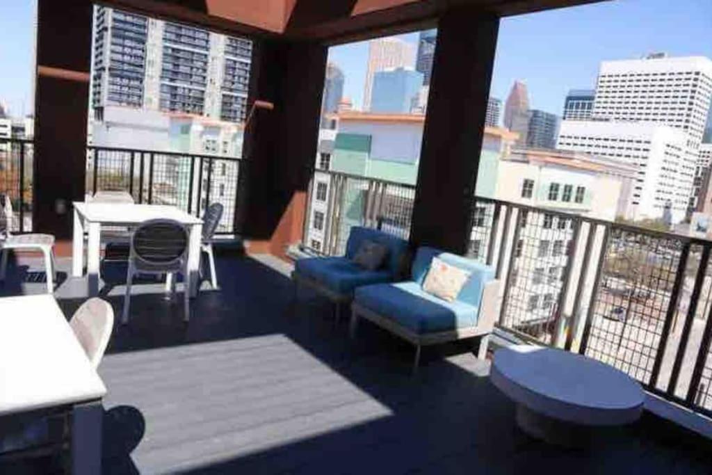 Fancy Apt Downtown. Pool. Gym. Lounge. Pet Ok Хьюстон Экстерьер фото